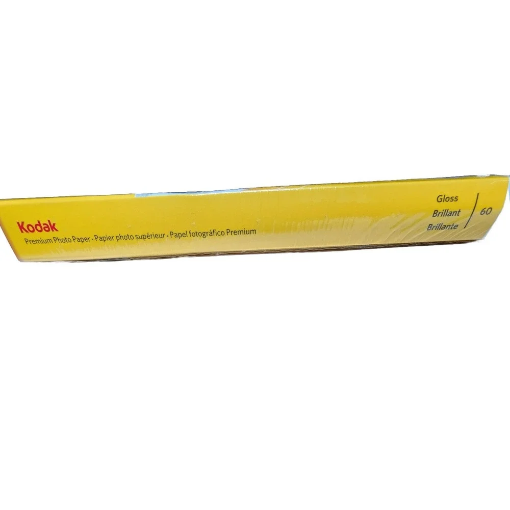 Sealed Kodak Premium Photo Paper Gloss Instant Dry 60‎ Sheets 4x6 Size